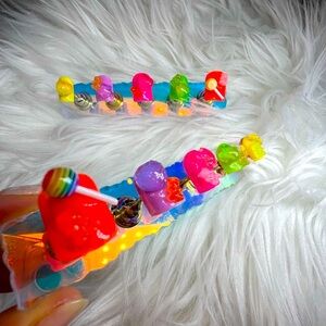 Handmade Jelly gummy bear press ons